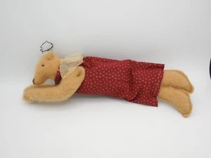 Oso Oso Ángel Peluche Condado Elegante Arte Popular Oso Plano 14" - Imagen 1 de 7