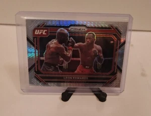 2023 Panini Prizm UFC Hyper Parallel #65 Leon Edwards Welterweight - Picture 1 of 2