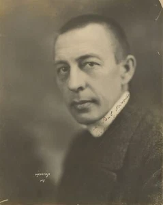RACHMANINOFF: Signed Mishkin Photograph to US Director of Breitkopf & Haertel - Picture 1 of 1