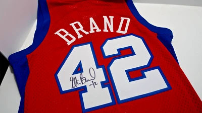 Camiseta deportiva de los Clippers firmada por la marca Elton Reebok Swingman pequeña Foto 1 de 4