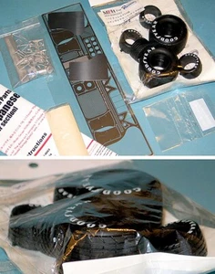 HIRO MFH 1/12 TYRRELL P34 SIX WHEELER 76 JAPAN GP REAR SECTION TRANS + FULL WETS - Picture 1 of 1