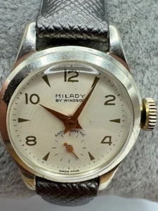 Rare Vintage Milady by Windsor Mechanical Watch WORKS - Picture 1 of 16
