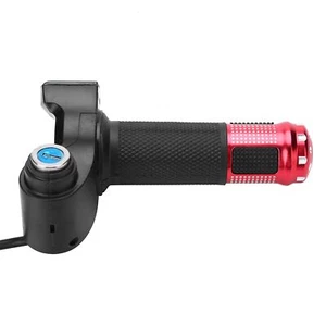 Electric Bike Half Throttle Grips With Real-Time Voltage Display Indic CBK - Picture 1 of 9
