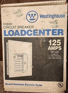 Westinghouse Main Breaker Load Center B16-32BFN 200A Main 120/240V 1Ph 3W - Picture 1 of 10