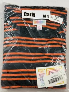 New Women's LuLaRoe Carly High Low Summer Casual Short Sleeve Dress Medium 5 - Picture 1 of 2