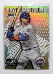 2022 Topps Stadium Club Chrome Pete Alonso Team of the Future #TOF-4 NY Mets - Picture 1 of 2