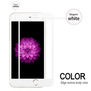 For iPhone X/XR/XS MAX 8/7/6 Plus 4D Curved Tempered Glass Screen Protector - Picture 1 of 16