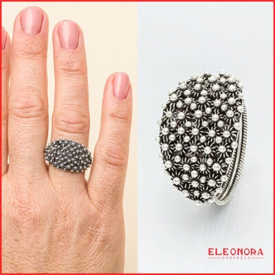 fede sarda da donna in argento 925 fedina filigrana dargento anello sardo,per - Immagine 1 di 3