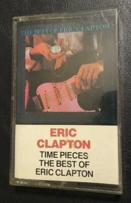 ERIC CLAPTON "Time Pieces The Best Of Eric Clapton"  (1982) cassette tape - Image 1 of 2