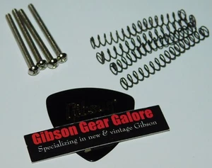 Gibson Les Paul Pickup Mounting Screws Springs Nickel SG Guitar Parts Project X - Picture 1 of 3