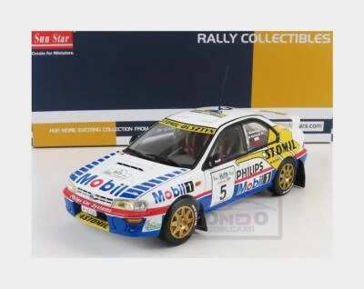 1:18 SUN-STAR Subaru Impreza 555 #1 Winner Rally Elpa 1997 H.Krzysztof SS5519 Mo - Image 1 of 2
