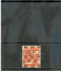 ALEMANIA, ANG-AMER + ZONA SOVIÉTICA Sc 619VAR (MI 38IIc)F-MUY BUEN ESTADO USADO 1948 8pf ROJO NARANJA $90 - Imagen 1 de 1