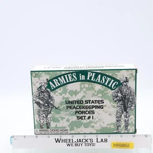 #5580 United States Peacekeeping Forces Set #1 Armées en plastique Inc NEUF SCELLÉ - Photo 1/4