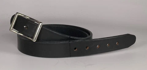 #85720 TRUNK STRAP EXTENSION 1" x 40" LEATHER,  W/NICKEL PLATED BUCKLE. BLACK Cover
