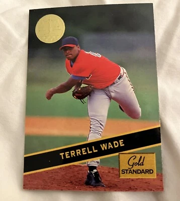 1994 Signature Rookies Gold Standard Multi-Sport Card #72 Terrell Wade - Image 1 of 2