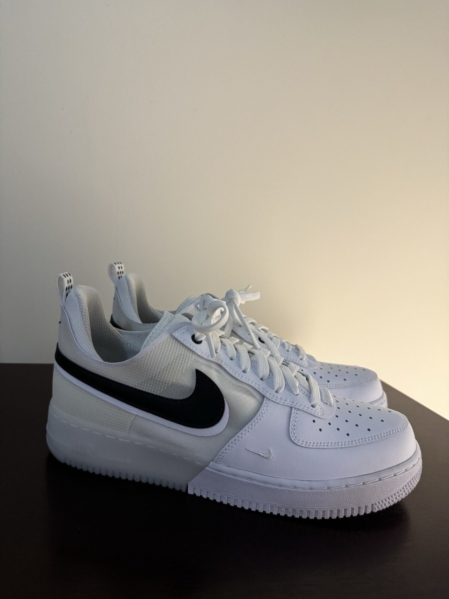 Nike Air Force 1 React White Black for Sale | Authenticity Nike Air Force 1 React White Black for Sale | Authenticity