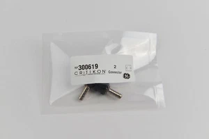 2 PK GE CRITIKON Blood Pressure Cuff Adapters Connectors #300619 - Picture 1 of 2