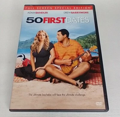50 First Dates Full Screen Special Edition DVD 2004 Columbia - Image 1 of 4