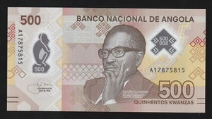 π¦π΄ Angola, 500 Kwanzas, 2020, P-W161, Polymer UNC * Uncirculated Banknote - Picture 1 of 2