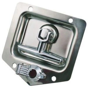 T Lock Heavy Duty - Stainless Steel. May suit Trailer,Tool box,Locker,Truck - Picture 1 of 2