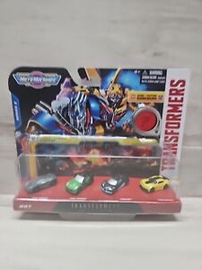 Micro Machines Transformers Age of Extinction S2 Set 7 Bumblebee Mini Cars NEW
