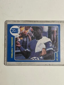Vintage 1988 Star Bo Jackson Kansas City Bomber Card #10 Royals Estate - Picture 1 of 2