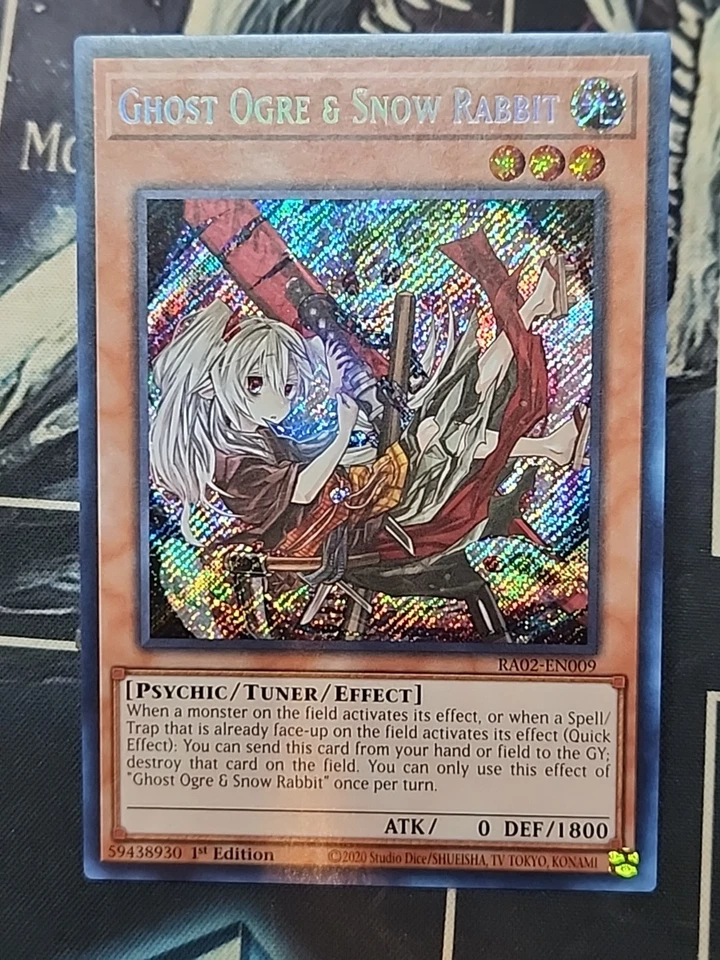 Ghost Ogre & Snow Rabbit Alt Art Secret Rare RA02-EN009 25th Anniversary Coll 2 - Image 1 of 1