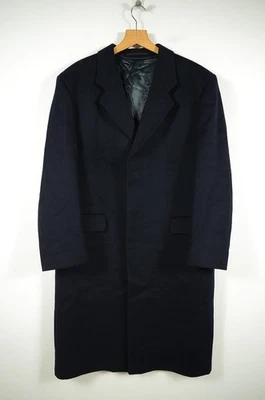 STEINBOCK _ MEN'S AUSTRIAN WOOL CASHMERE TIROL COAT NAVY BLUE _ size XL / 52 EU - Image 1 of 4