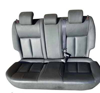 2010-2019 NISSAN JUKE F15 REAR LEATHER SEATS WITH RED STICHING - Image 1 of 3