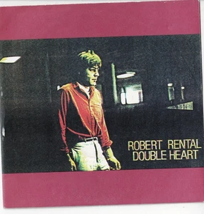 ROBERT RENTAL Double Heart UK 7" VINYL w/PS POST PUNK SYNTH - Bild 1 von 2