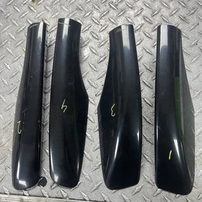 Juego de cubierta de extremo de portaequipajes de techo Infiniti FX35/FX45 2003-2005 OEM NEGRO BS4 Foto 1 de 4