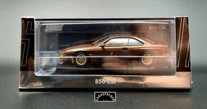 Shadow Diecast - Bmw 850 CSi - Brown 1/64 - #141 - Picture 1 of 9