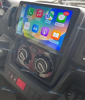Android 15 Carplay For Fiat Ducato/Peugeot Boxer/Citroen Jumper Car Radio Stereo - Image 1 of 4