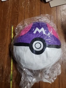 Master Ball Pokemon Pokeball 15 in Plush Banpresto Large - Picture 1 of 3
