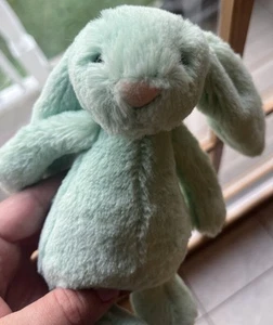 Jellycat Mint Green 8" Bunny Plush - Picture 1 of 5