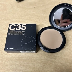 Nueva base MAC Studio Fix Pressed Powder Plus C35 0,52 OZ/15 g tamaño completo - Imagen 1 de 5