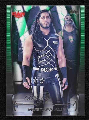 2021 Topps WWE Undisputed Green /50 Mustafa Ali #17 - Image 1 of 2