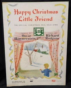 Happy Christmas Little Friend - Rodgers & Hammerstein II - Partituras 1953 - Imagen 1 de 3