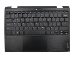 New For Lenovo Notebook 300e 2nd Gen Palmrest US Keyboard Bezel Case 5CB0T45087 - Picture 1 of 3