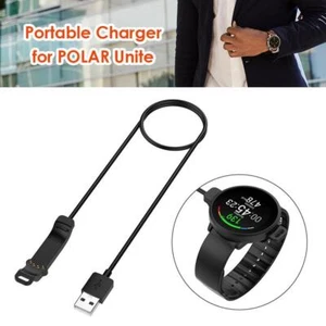 4-pin 1m Wristbands Smartwatch USB Power Charger Cord Line for POLAR Unite - Zdjęcie 1 z 7
