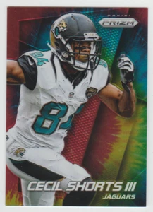 CECIL SHORTS III Jaguars 2014 Panini Prizm TIE-DYE PRIZMS #6 SP SSP #08/25 - Imagen 1 de 2