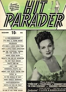Hit Parader Magazine December 1945 Constance Moore Cover - Picture 1 of 5