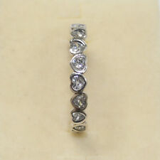 Authentic PANDORA #190897cz-52 Forever More Band Ring Size 6 Retired