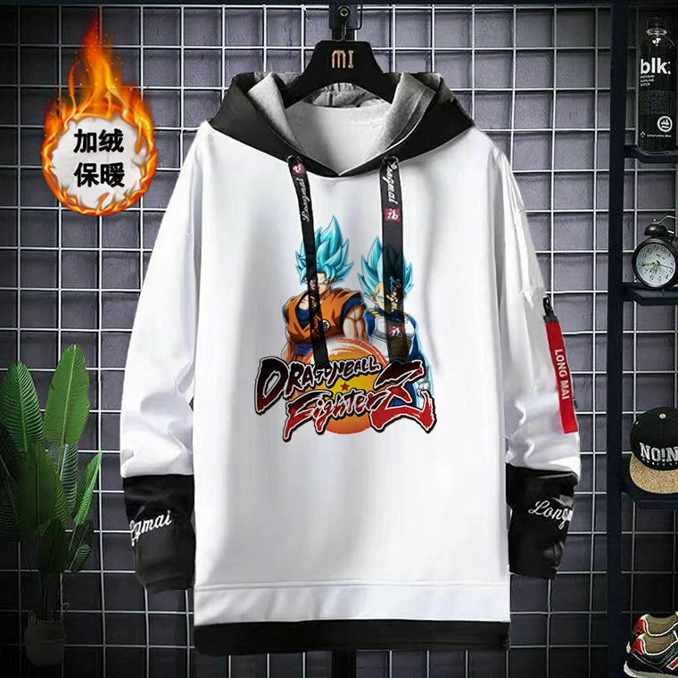 Sweat à capuche Dragonball Z Anime Cosplay sweat à capuche pull à capuche manteau - Photo 1/1