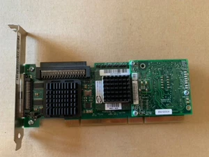 Dell J4588 C4372 1U295 PERC 4/SC PCI-X SCSI RAID Host Adapter Controller Card - Picture 1 of 3