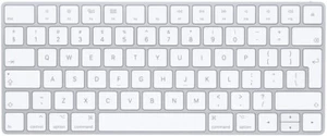 Apple Magic Keyboard, Includes Lighting to USB Cable, Silver - Picture 1 of 3