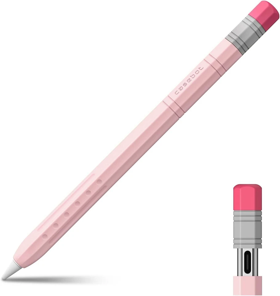 Silicone Sleeve for Apple Pencil (USB-C) Light Pen Skin Case Cover Pencil Holder - Image 1 of 4