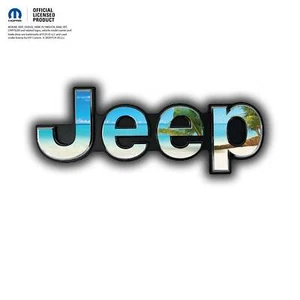 Jeep Emblem Overlay Decals - The Beach - Foto 1 di 11