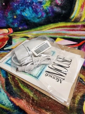 Vintage 1992 Microsoft Mouse w/ Product ID Certificate | UNUSED - OPEN BOX - Image 1 of 2