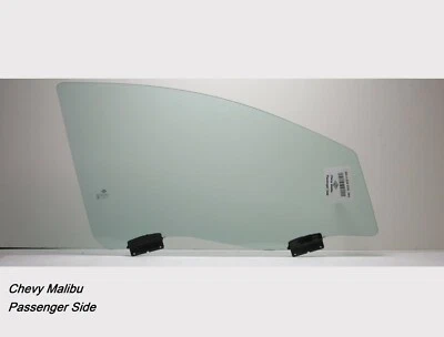 Fits 08-11 Chevy Malibu 4D Sedan Passenger Side Right Front Door Glass Tempered - Image 1 of 4